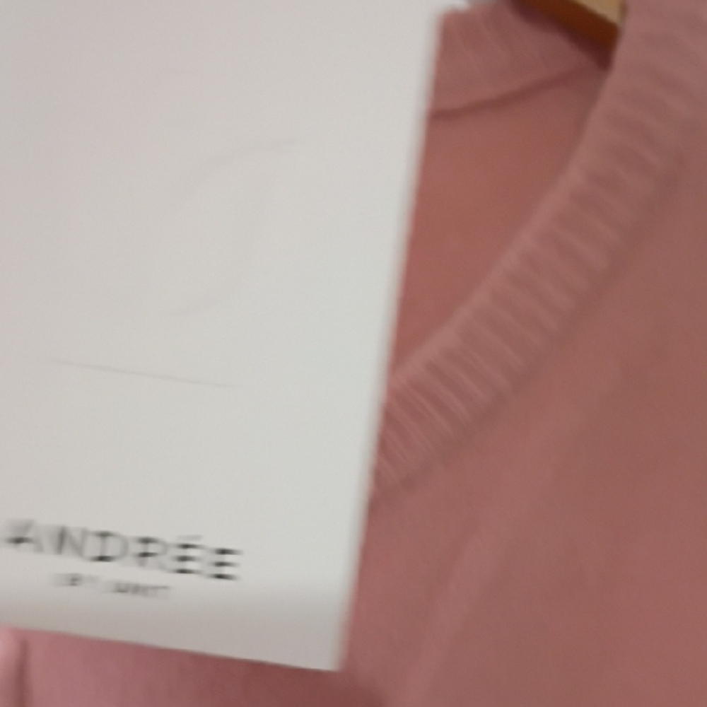 Andree By Unit Women’s Blush Pink Sweatshirt – Size 1X (NWT) - Picture 3 of 11